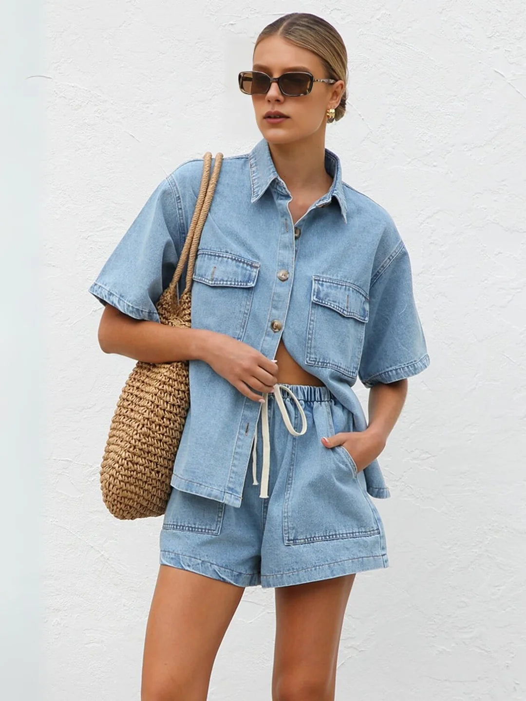 The Sol - Light Blue Short