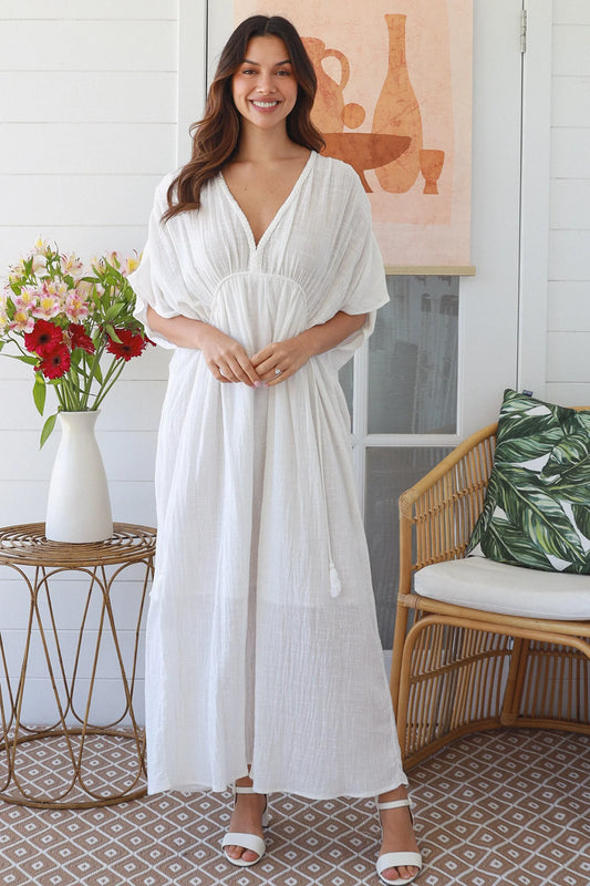 Eden Dress White