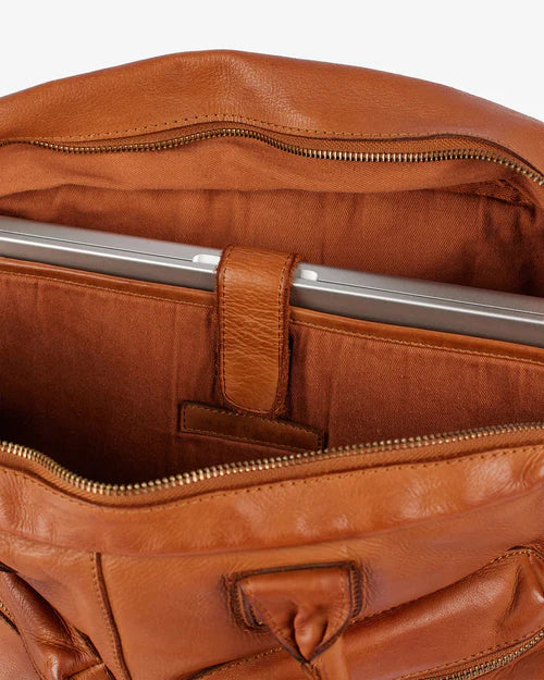 Beholder Tuscany Saddle Tan Leather Bag