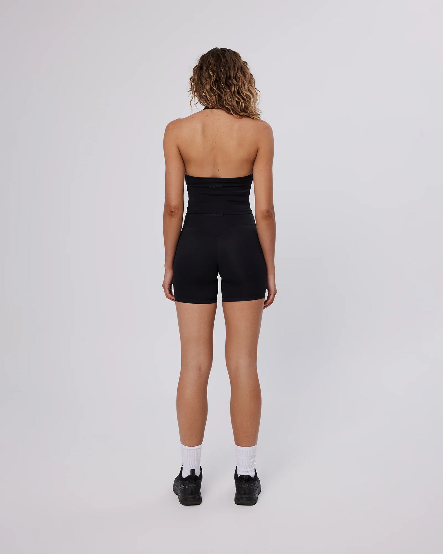 Upstate Sport Contour + Halter Neck Tank - Black