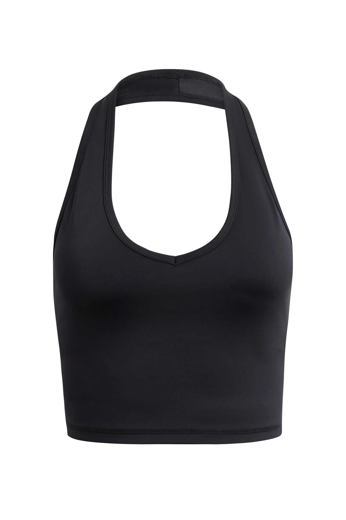 Upstate Sport Contour + Halter Neck Tank - Black