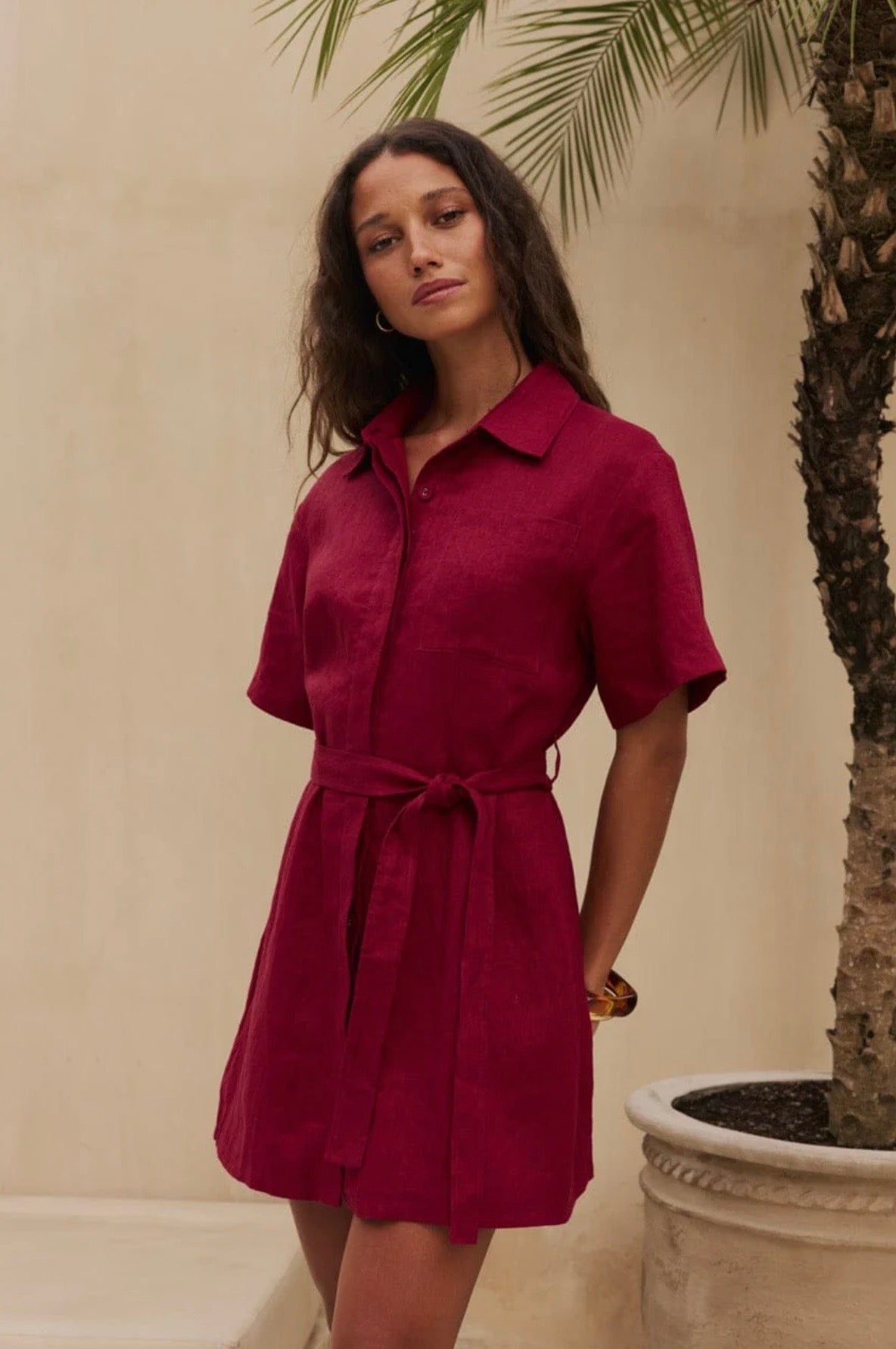 Reverie The Label Owen Linen Dress