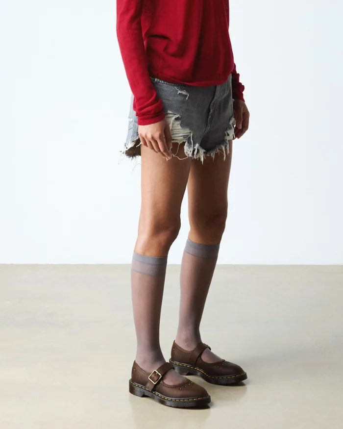 Dr Martens Mary Jane Flower Crazy Horse