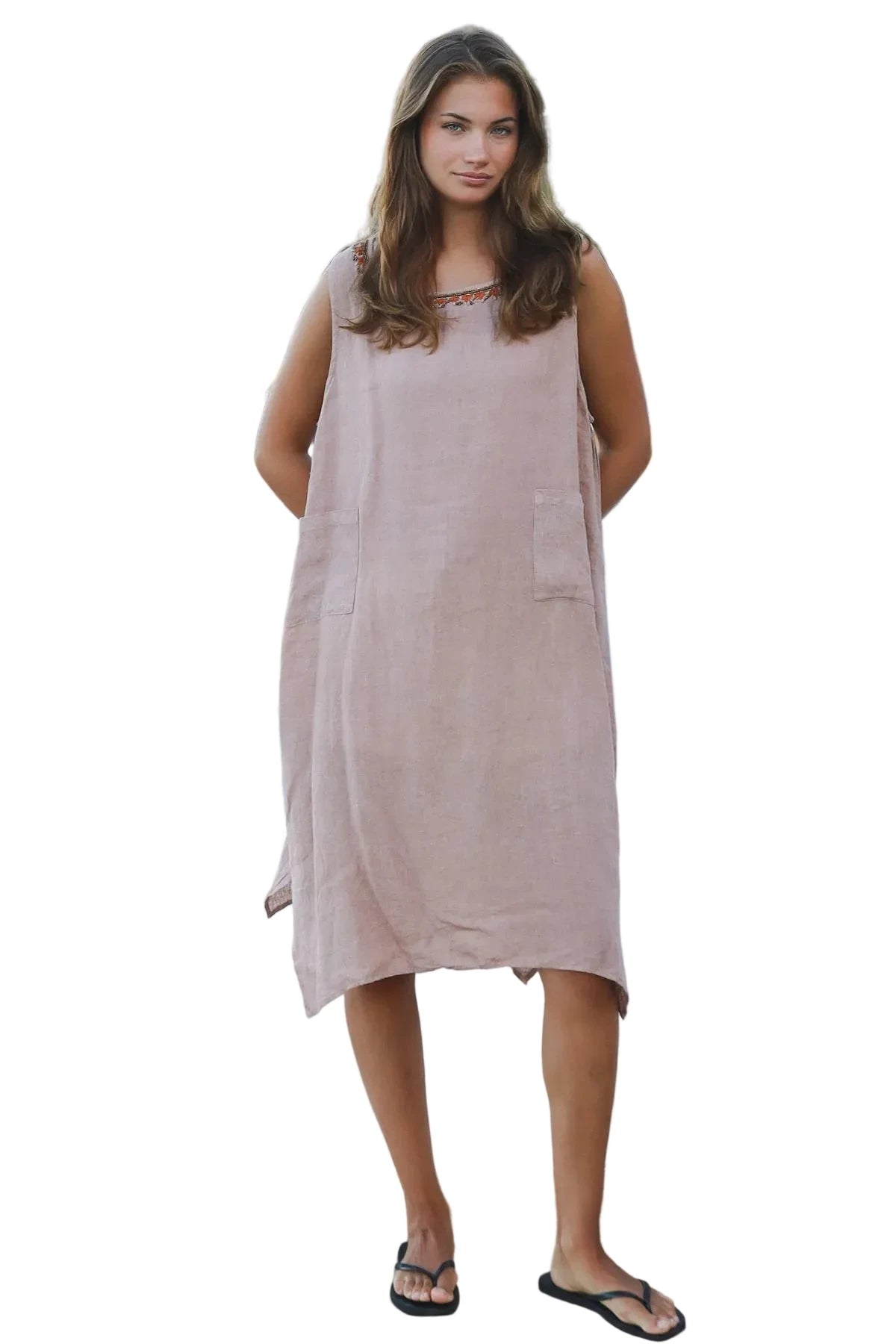 Lucy Cotton Linen Dress