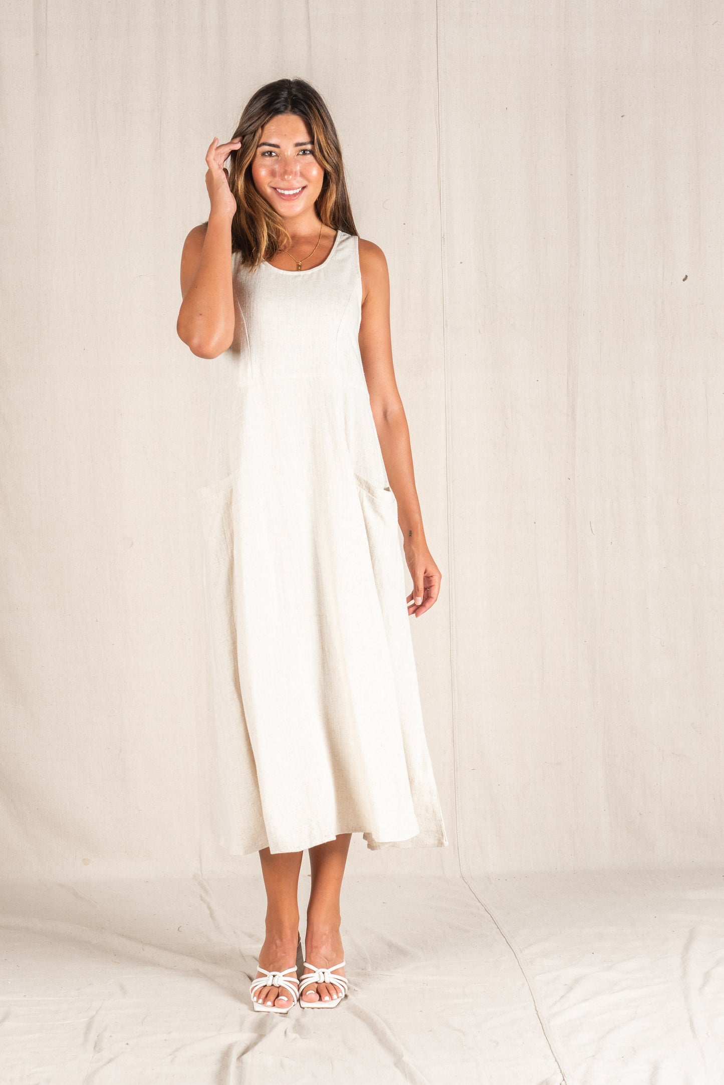 Andrea Dress Natural