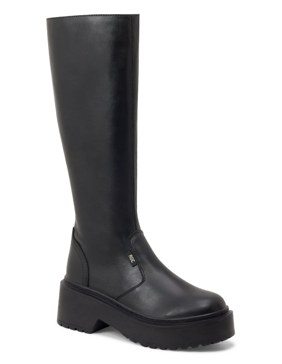 Roc Troupe Black Leather Boots