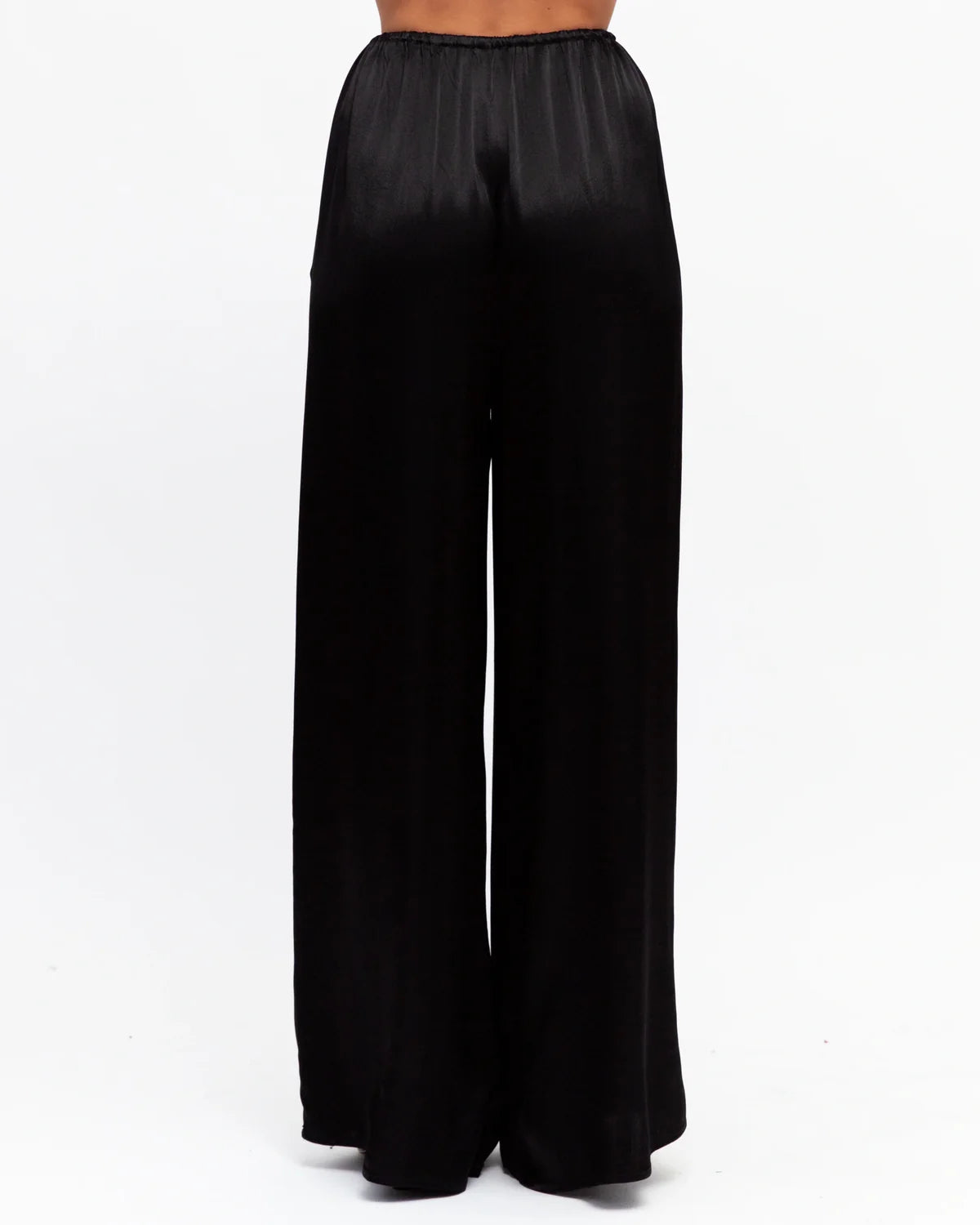 Hot Property Stevie Liquid-Silk Finish Pant Black