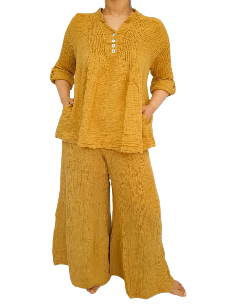 Hot Property Liliana Cotton Set Mustard